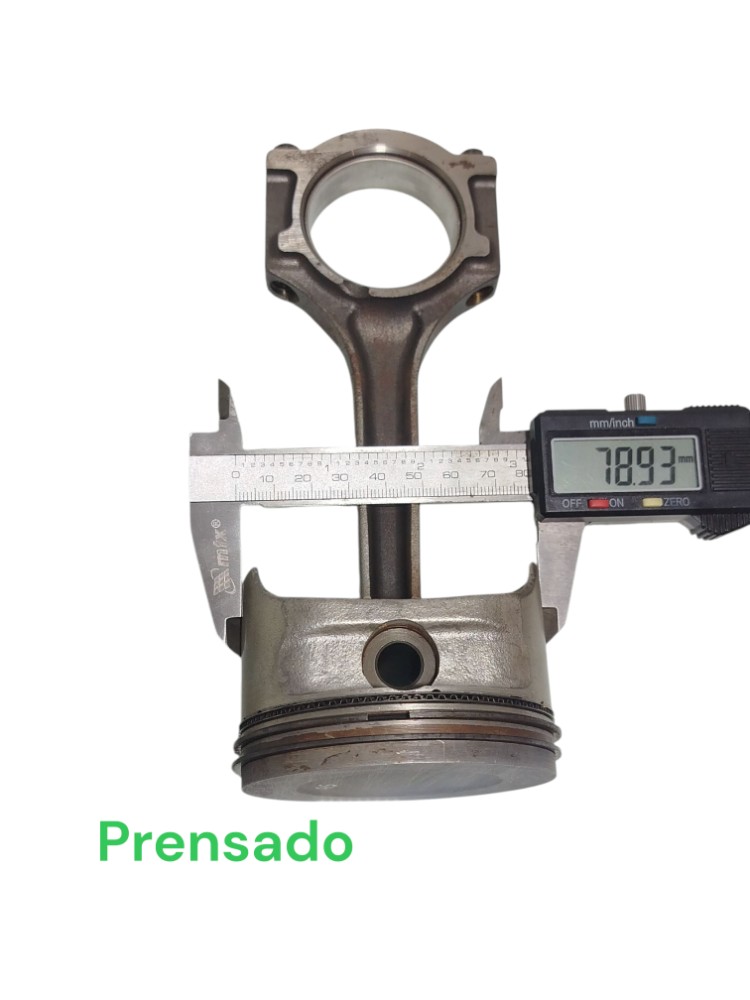 Pistão Biela Ford New Fiesta 1.6 16v 2012 Std Prensado Y1638 1