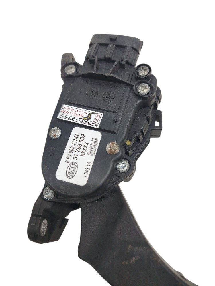 Pedal Acelerador Eletrônico Str Fiat Palio Siena 2010 A 2012 5