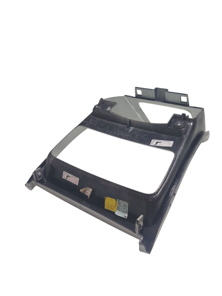 Moldura Console Central Cambio Rádio Peugeot 307 2008 Cinza 5