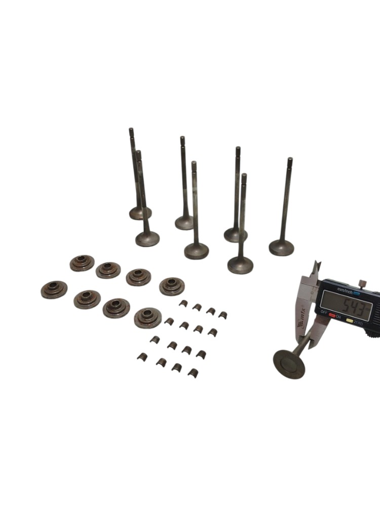 Jogo Valvulas Admissao Travas Chapeu Hillux Sw4 3.0 2009