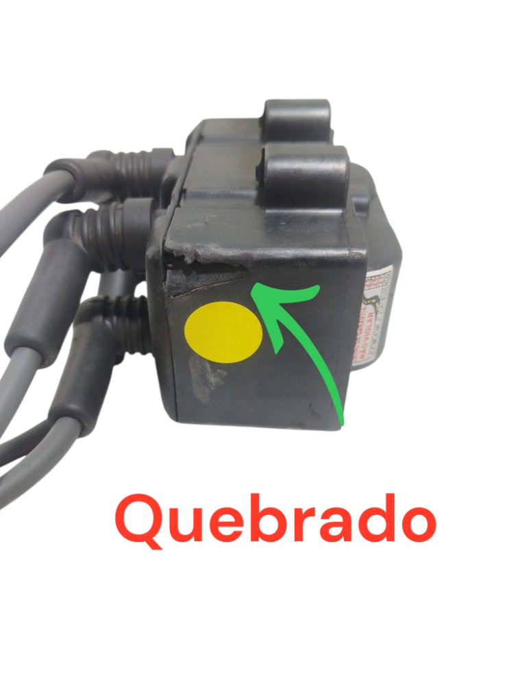 Bobina Ignição Cabos Renault Kangoo 1.6 8v 2000 7700873701 3