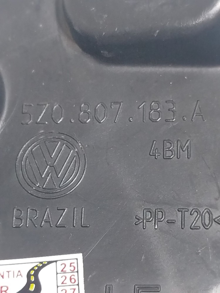 Suporte Guia Parachoque Diant Esqu Vw Fox 2010 5z0807183a 3