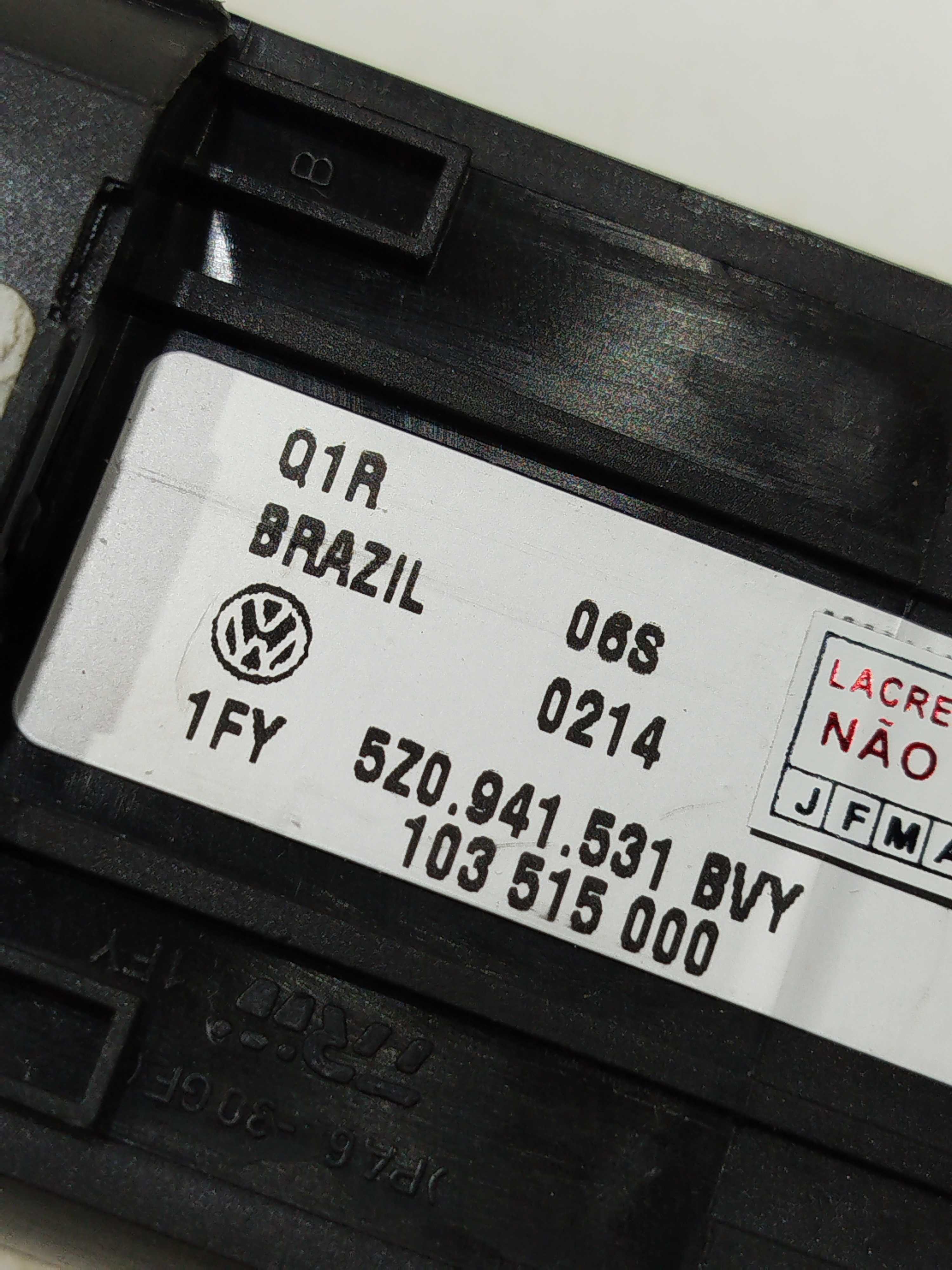 Botão Farol Interruptor Chave Milha Luz Fox 1.0 2014 5