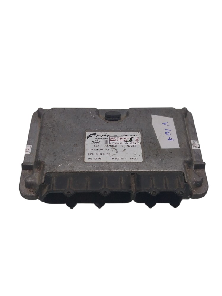 Módulo Injeção Fiat Linea Absolute Dual 2009 Flex 55217817 6