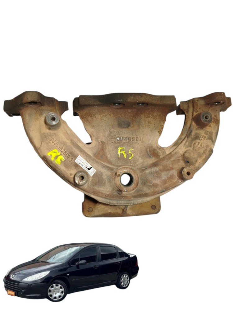 Coletor Escapamento Peugeot 307 1.6 2007 A 2012 9636962580 1