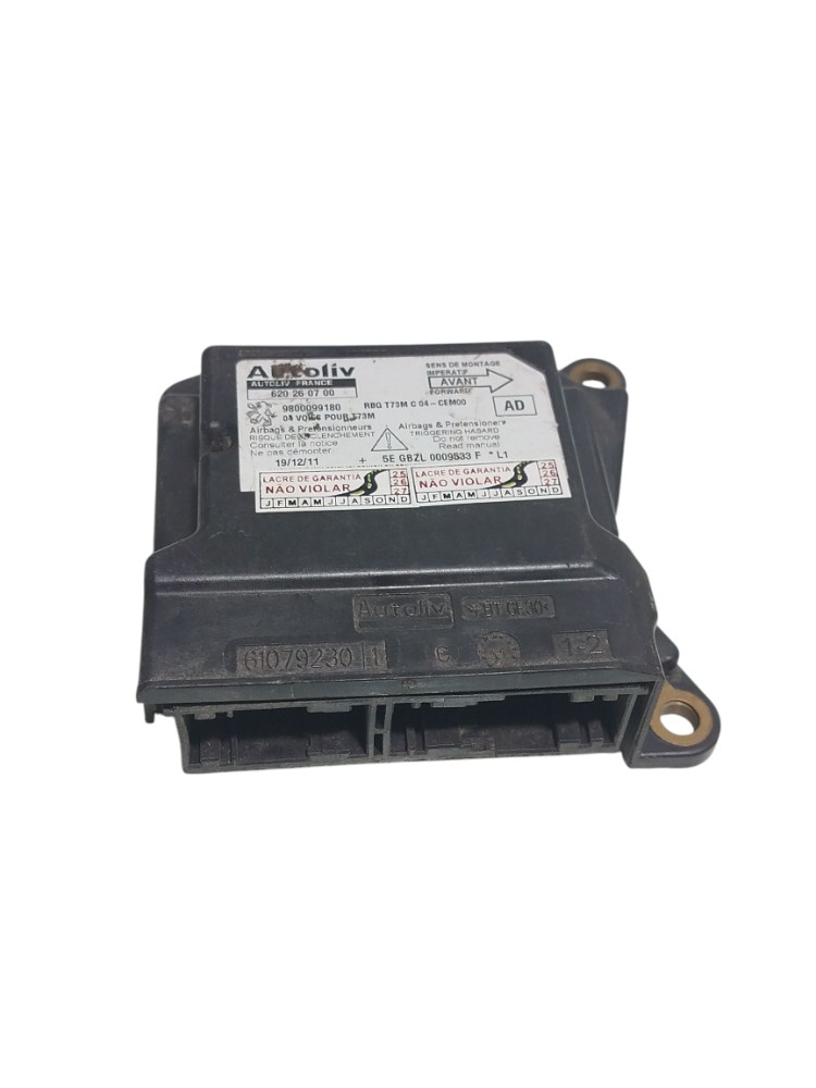 Módulo Airbag Peugeot 308 2013 9800099180 3