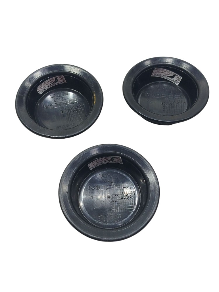 Calota Miolo Roda Kit 3 Peças Fiat Strada Endur 22 100262710 5