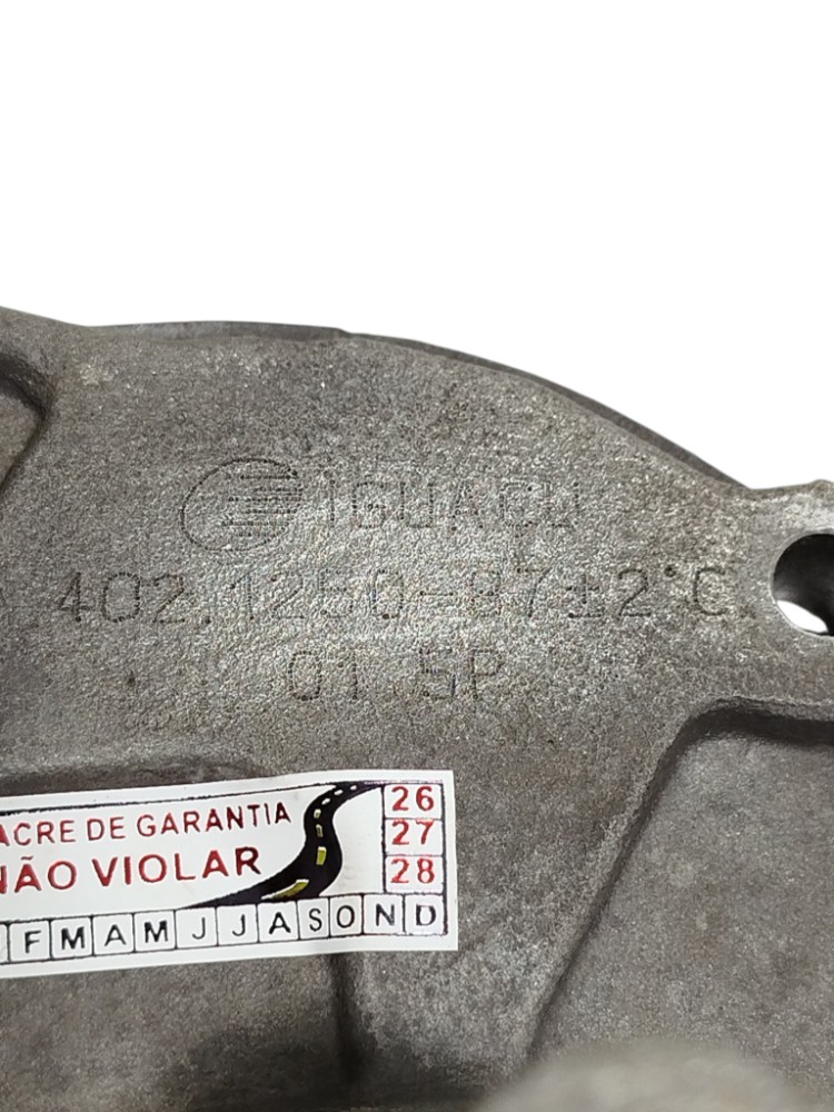 Carcaça Válvula Termostática Fiat Palio Fiasa 1999 402125087 2