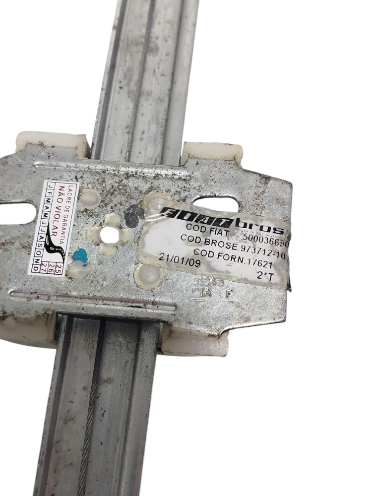 Máquina Vidro Tras Esquerda Manual Fiat Uno 2002 a 2009 5