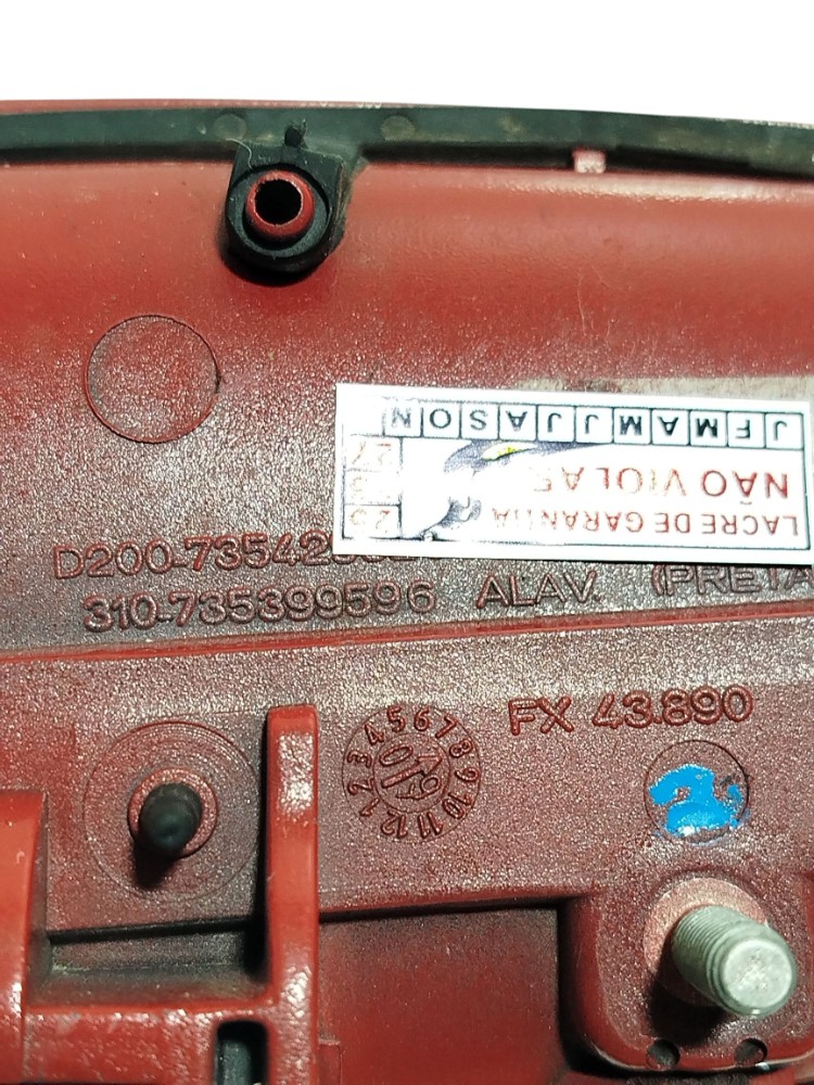 Maçaneta ext Porta tras direit Fiat punto 2009 D200735429820 6