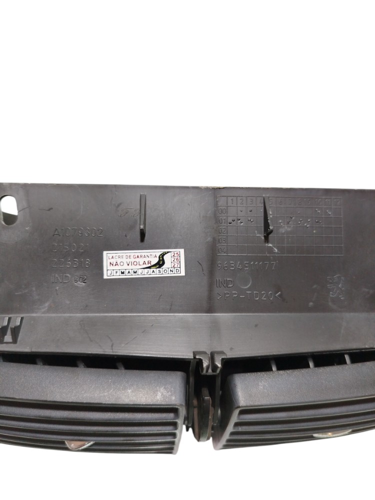 Difusor Ar Central Peugeot 307 2002 A 2012 9634511177 2