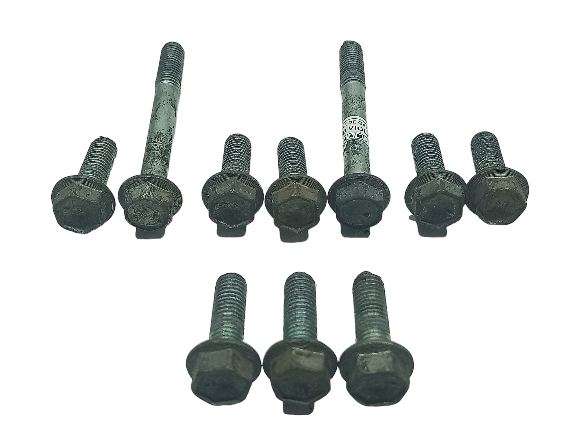 Jogo 10 Parafuso Carter Toyota Etios 1.3 16v 2016 2