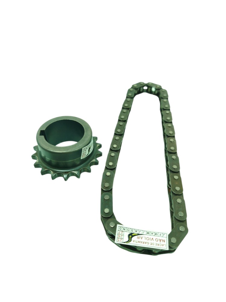 Polia Corrente Comando Peugeot 307 1.6 16v 2009 Preta 3