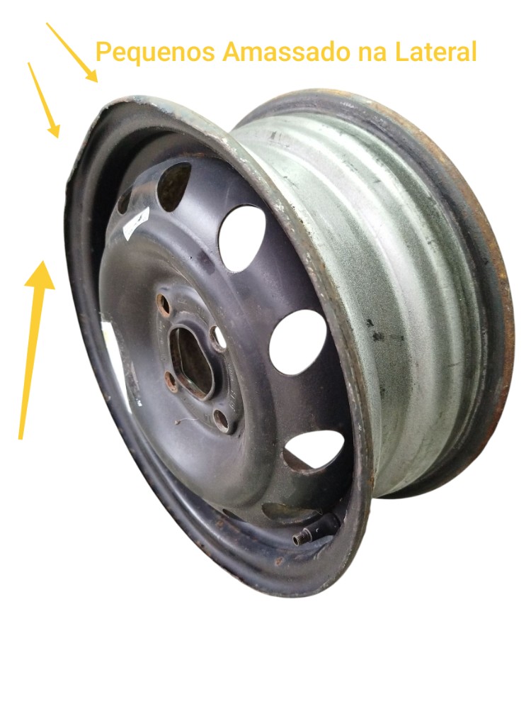 Roda Ferro Aro 13 4×100 Corsa 1996 Preta