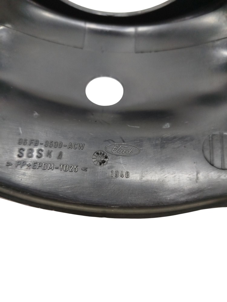 Moldura Superior Capa Chave Seta Ford Courier 2003 Preto 2