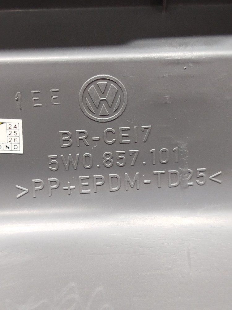 Tampa Porta Luva G4 Vw Gol Parati Saveiro 5w0857101 5