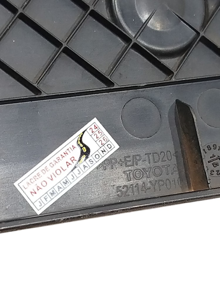 Suporte Placa Dianteira Etios 2017 52114yp010 6