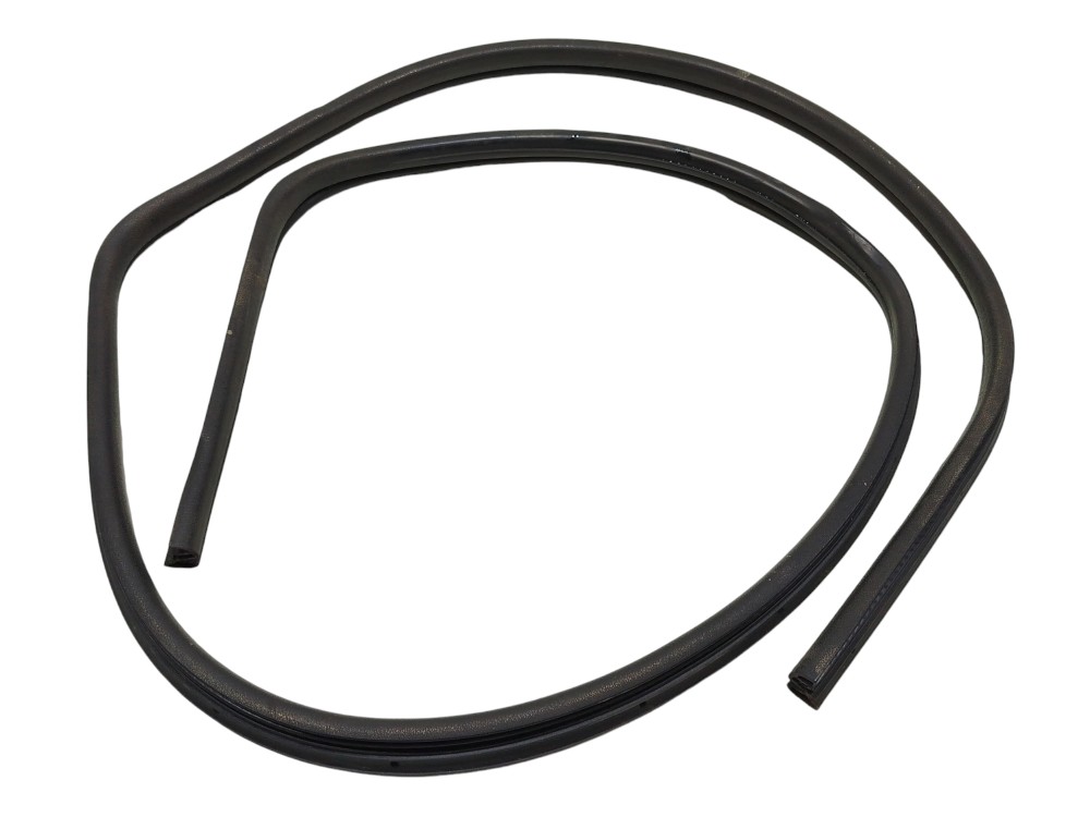 Borracha Porta Traseira Esquerda Fiat Palio 1998 Preto 2