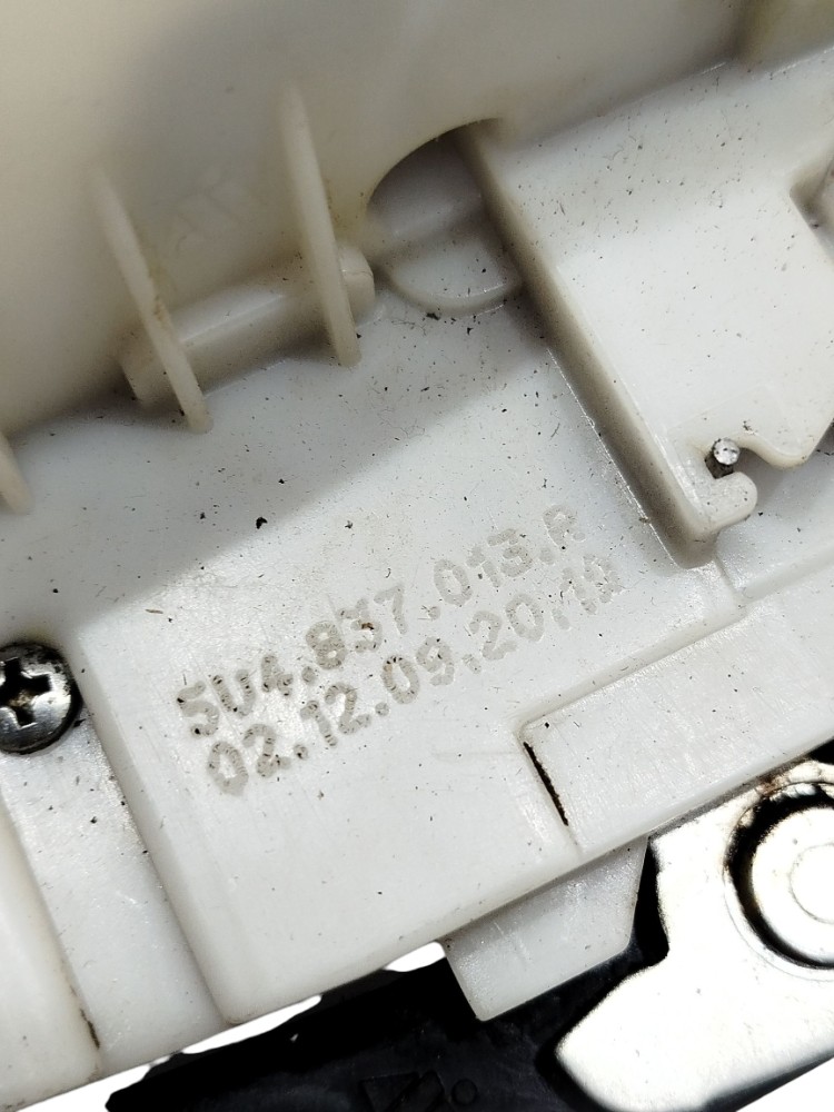 Fechadura Int Diant Esq Motorista Vw Gol G5 2012 5u4837013r 5