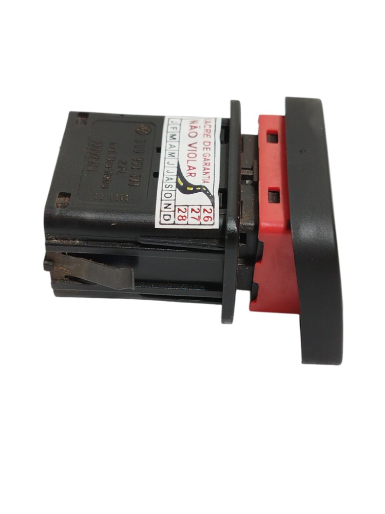 Botão Pisca Alerta Painel Gol Voyage 67 Original 5U0953509 4