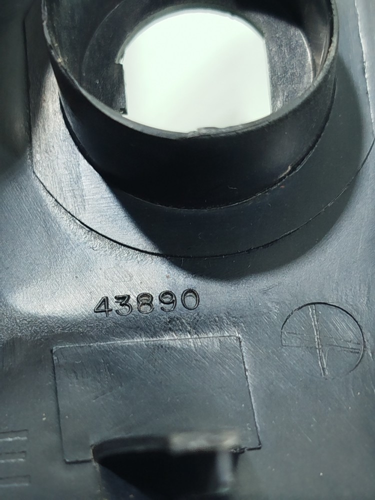 Moldura Acabamento Retrovisor Ld Esq Fiat Fiorino 2010 Preta 4