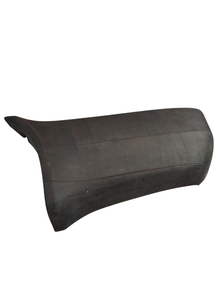 Polaina Para-choque Tras Esq Motorista Fiat Fiorino 2010 Preta 4