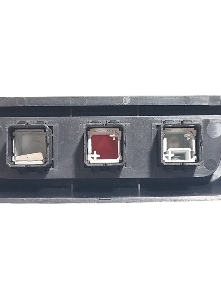 Moldura Painel Central Comando Ar Botão Citroen C3 2013 7