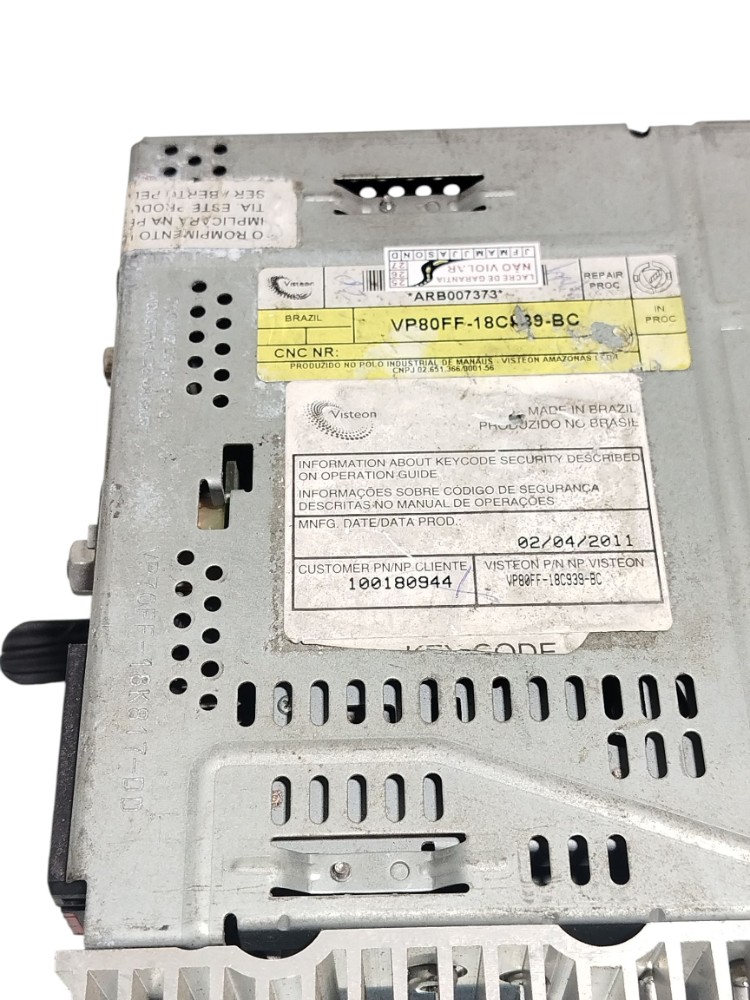 Rádio Som Cd Player Fiat Bravo 1.8 2011 100180944 8