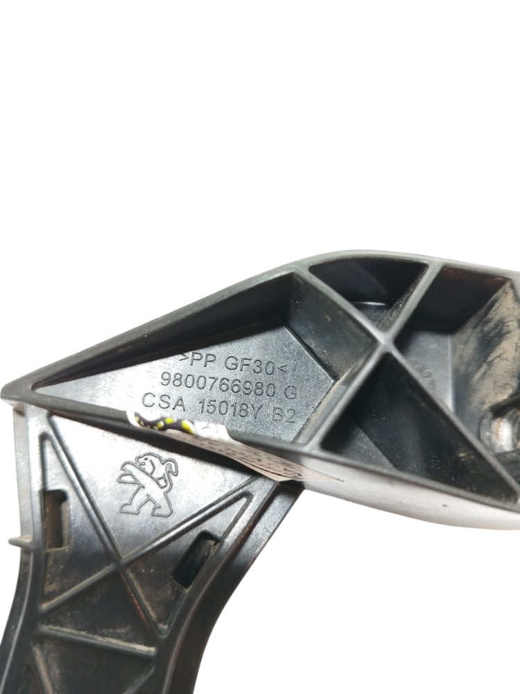 Guia Vidro Traseiro Esquerdo Peugeot 208 2014 9800766980 Preto 2