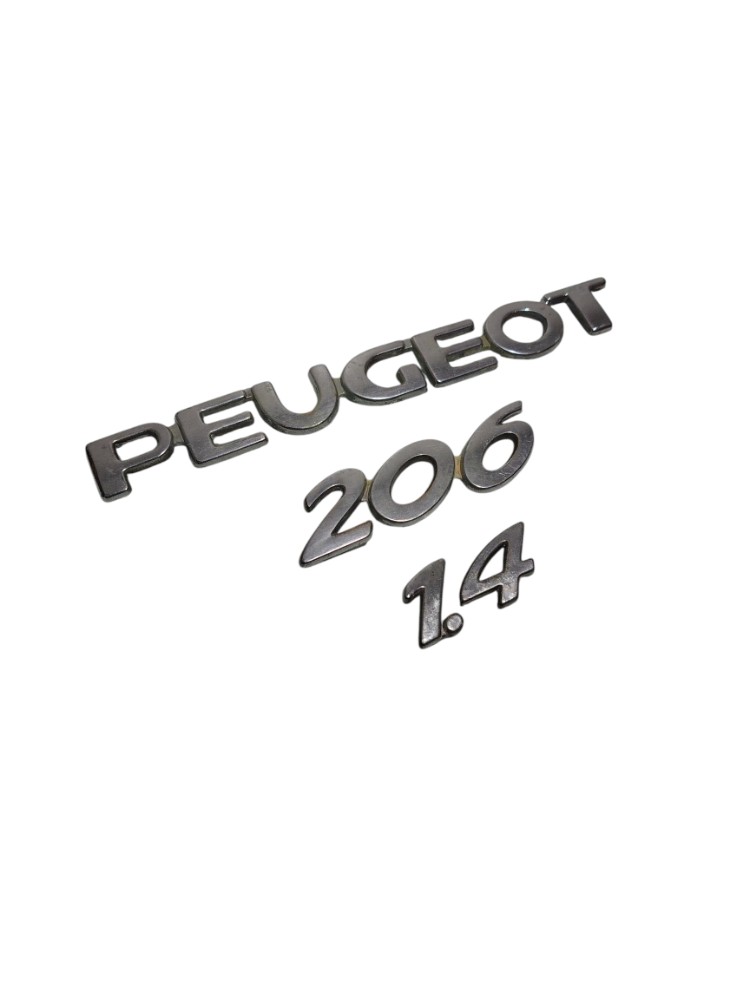Emblema Peugeot 206 2005 3