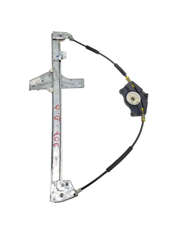 Máquina Vidro Diant Direita Peugeot 307 2011 9634456880 1