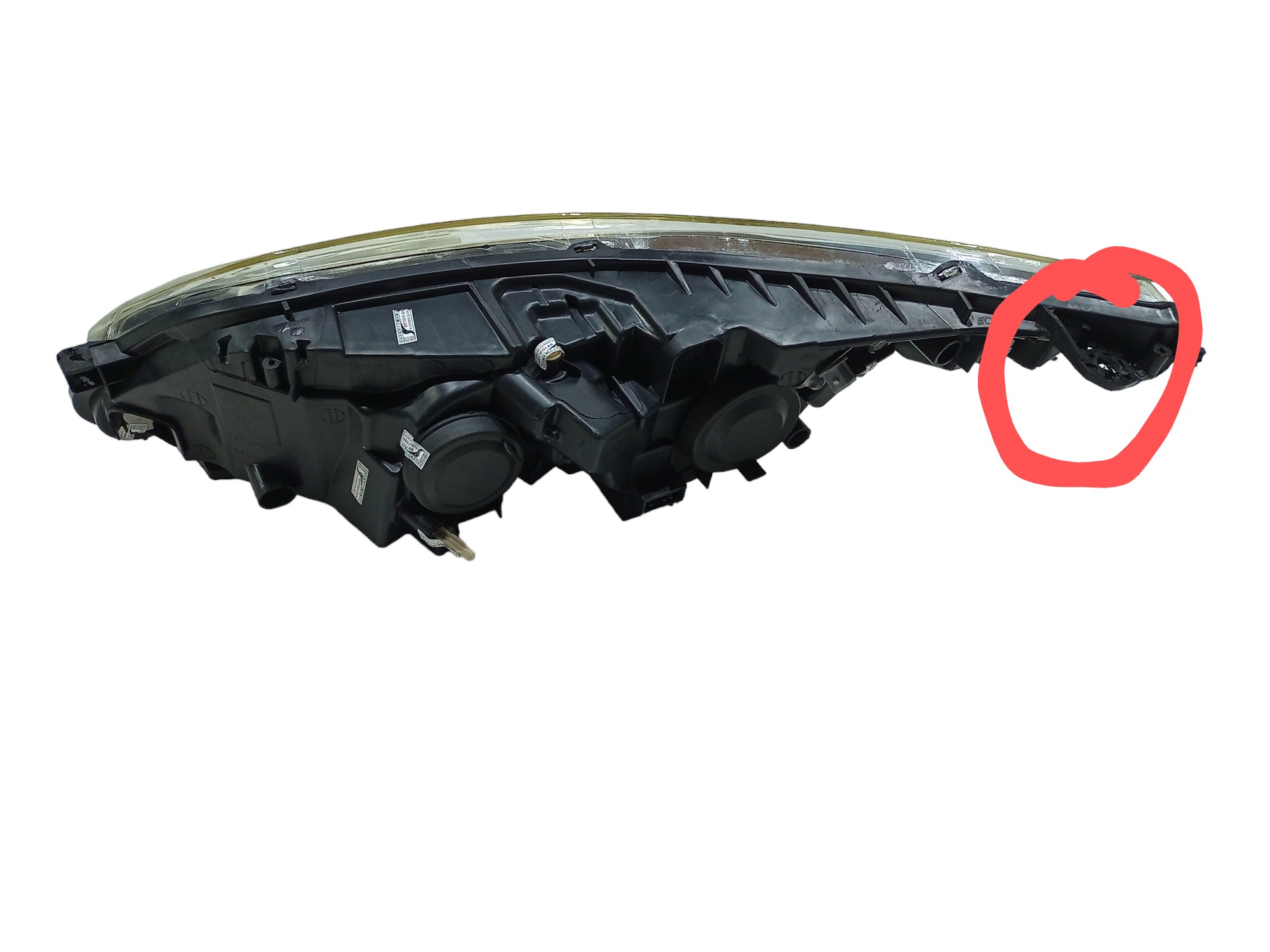 Farol Citroen C4 Tyc Lado Direito Paralelo Detalhe  Direito 5