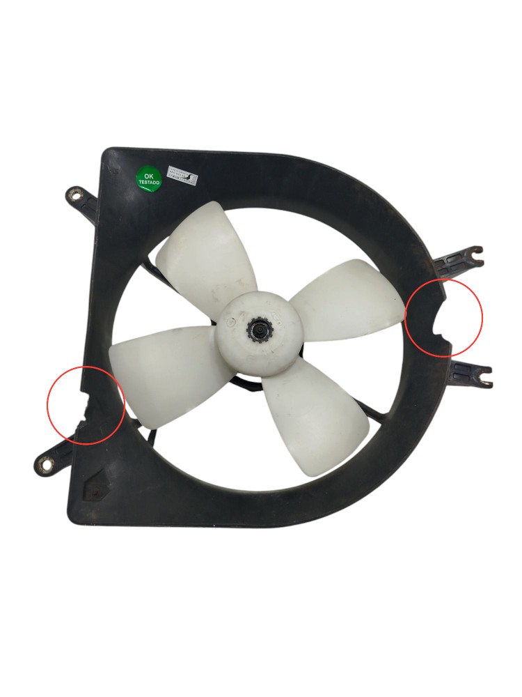 Defletor Ventoinha Radiador Honda Civic 1998 A 2000 Detalhe 1