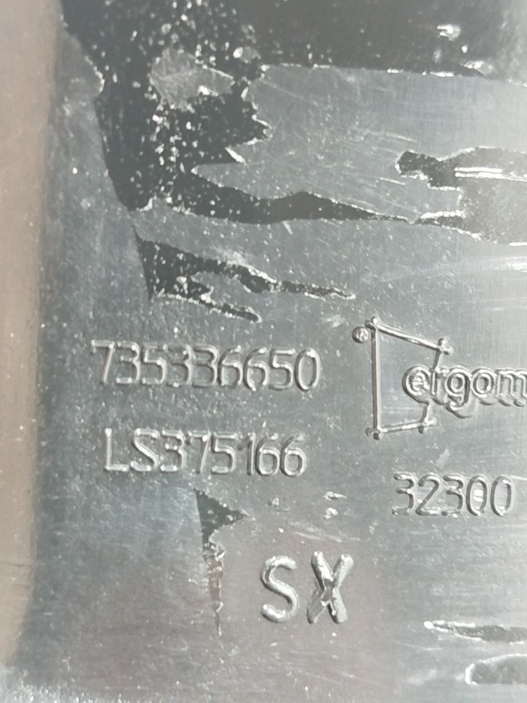 Difusor ar esquerdo lado fiat palio siena strada 2008 a 2012 3