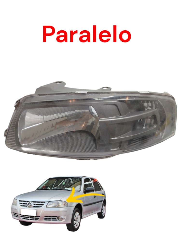 Farol Dianteiro Esquerdo Gol G4 2012 Paralelo