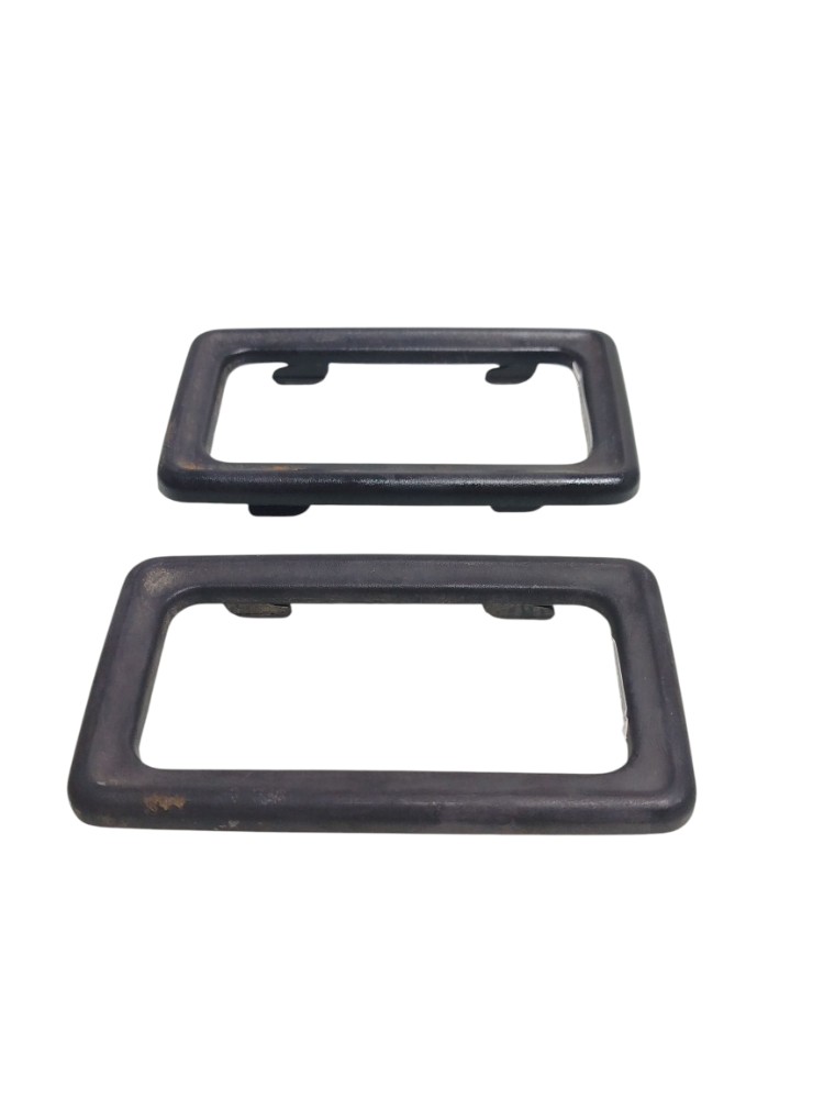 Par Moldura Maçaneta Puxador Interna Fiat Fiorino 2010 1