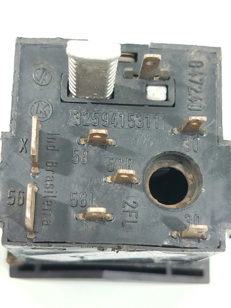 Botao farol luz vw quantum santana 1991 a 2001 6