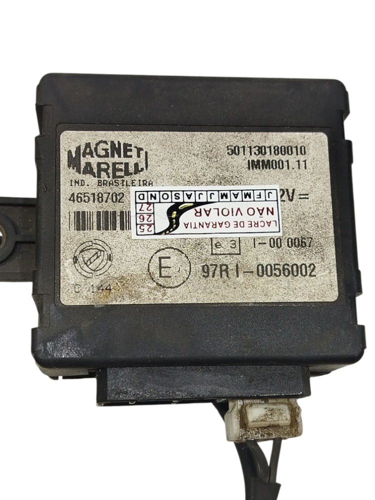 Kit Módulo Injeção Imob Chave Brava 1.6 16v 2000 Iaw1abg83 10