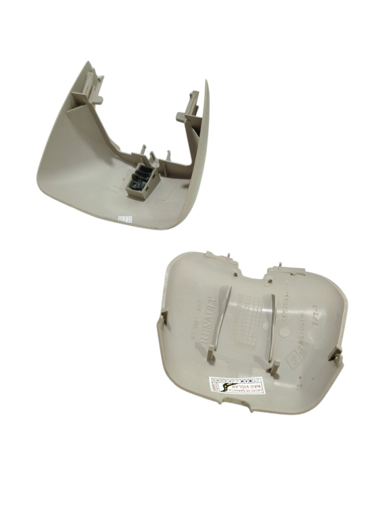 Moldura Interna Retrovisor Renault Fluence 2011 Bege 7