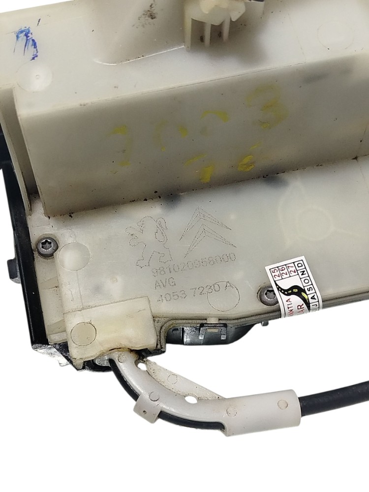 Fechadura Elétrica Tras Esq Peugeot 2008 2018 40537230A 6