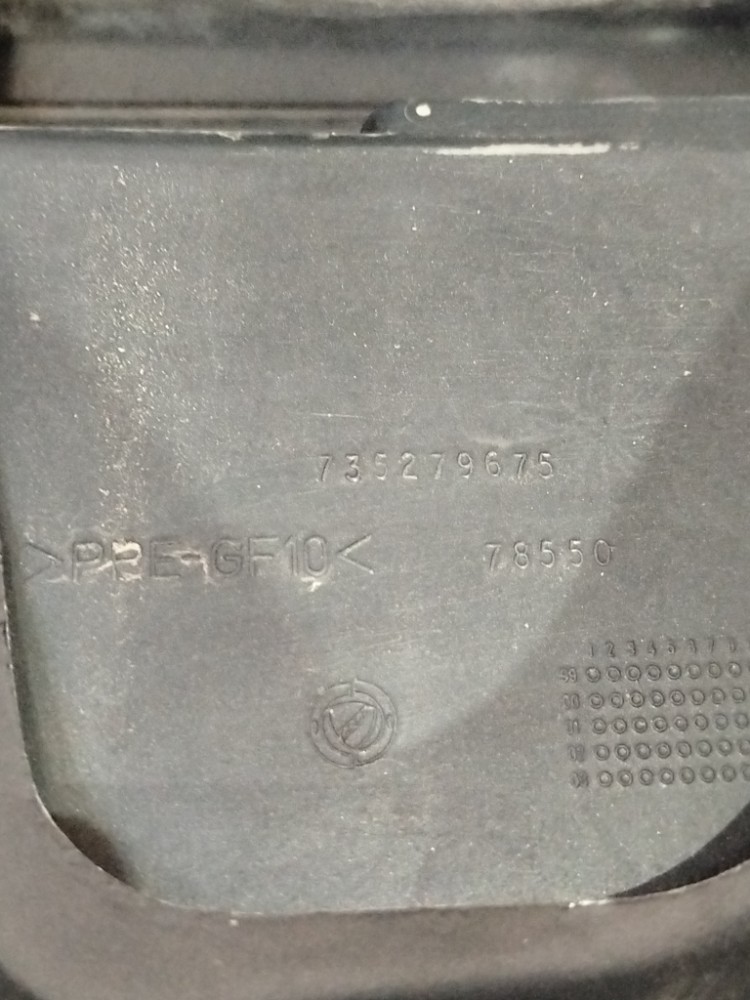 Porta Malas Tampa Traseira Fiat Siena 2003 Preta 9