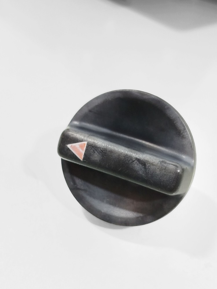 Botão Circular Ar Forçado Fiat Uno 2002 Preta 1