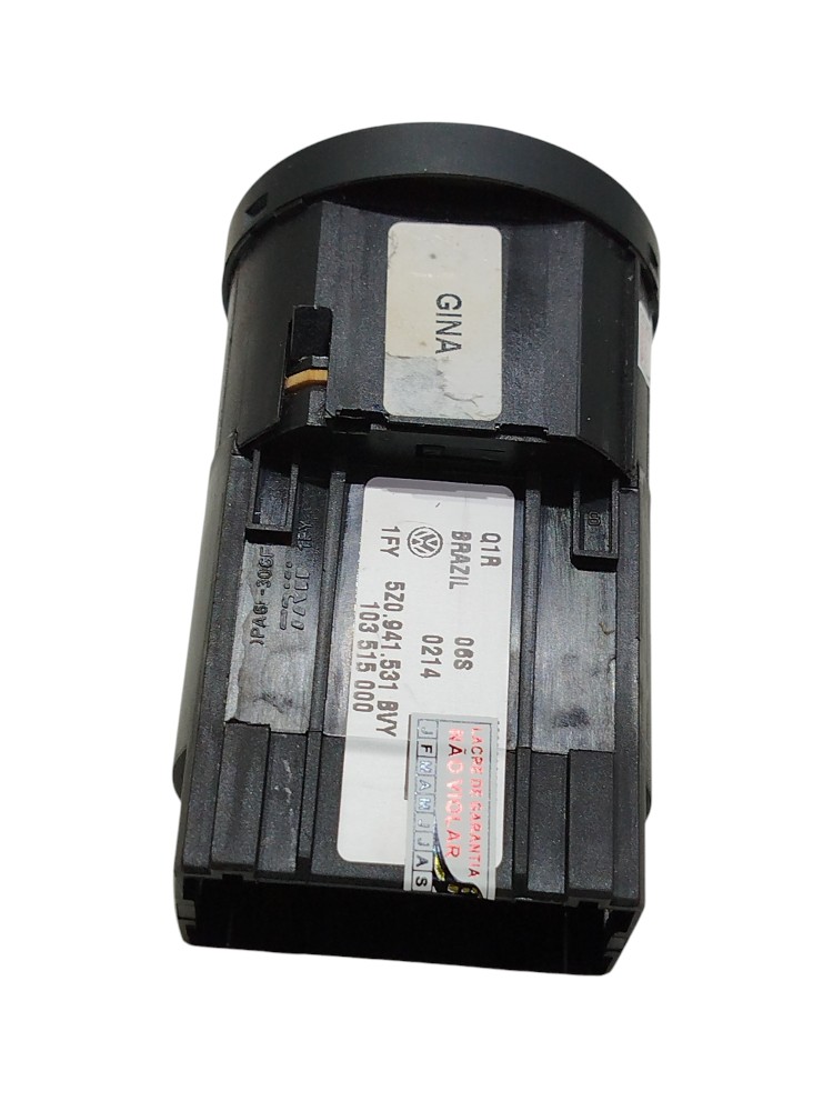 Botão Farol Interruptor Chave Milha Luz Fox 1.0 2014 2