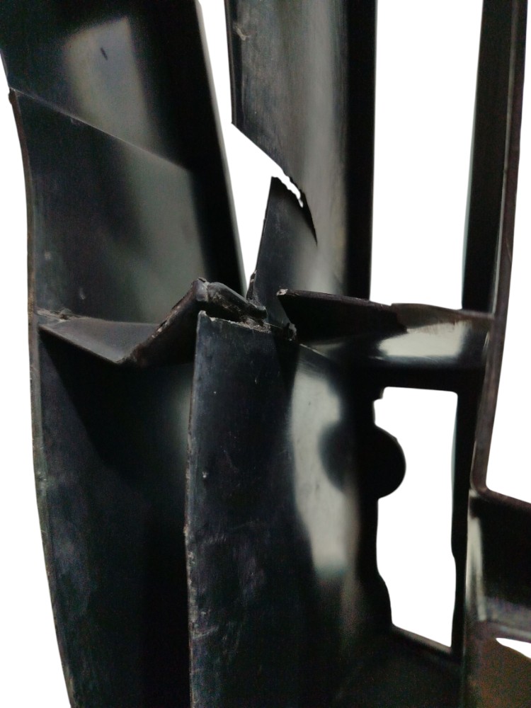 Absorvedor Impacto Para-choque Diant Dir Duster 2012 A 2019 Preta 5