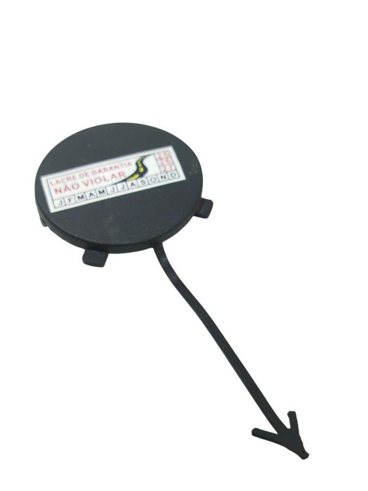 Tampa Batente Reboque Peugeot 307 2007 A 2012 Preta
