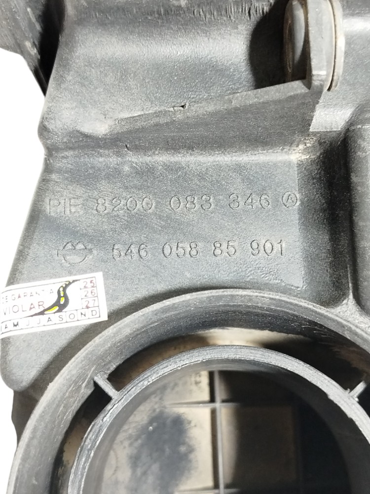 Caixa Filtro Ar Renault Megane 2.0 2011 A 2012 8200083346 2