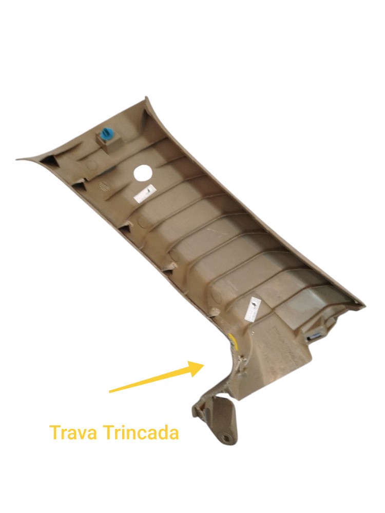 Moldura Lateral Tras Esq Hillux Sw4 2009 Bege 1