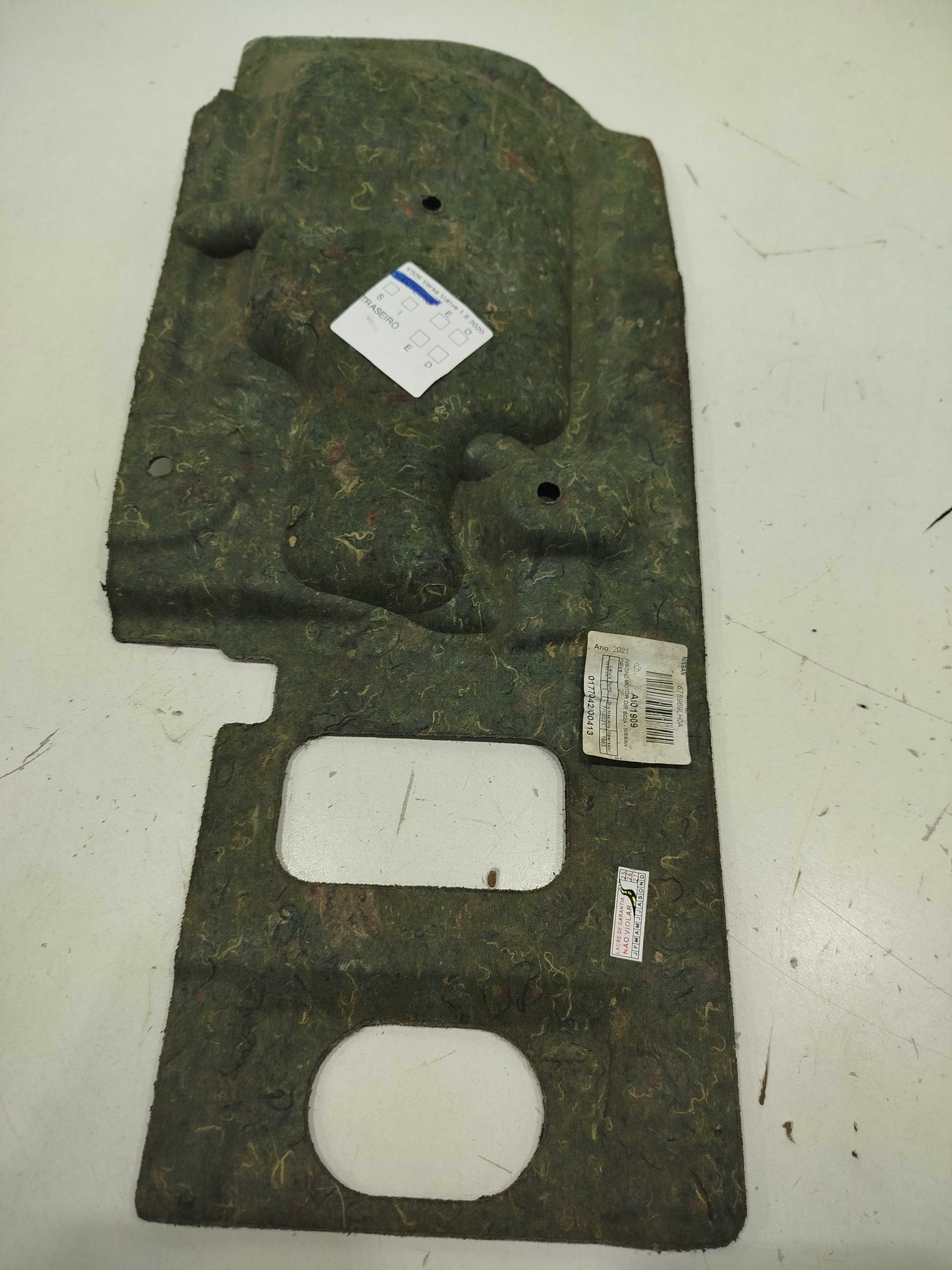 Forro Painel Corta Fogo Nissan Versa V Drive 1.6 2020/21 1