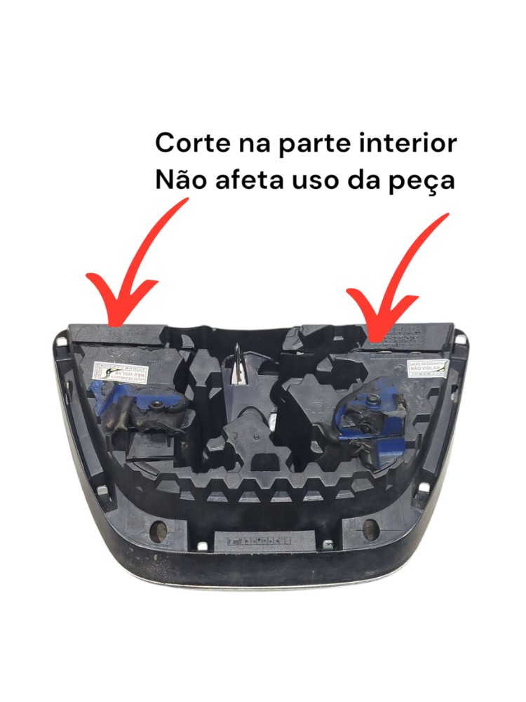 Emblema Grade Radiador Peugeot 207 2008 A 2014 Detalhe 2
