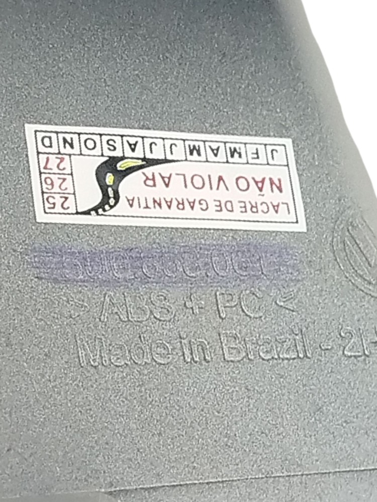 Moldura Painel Central Gol G5 2012  5u0858051 Cinza 6